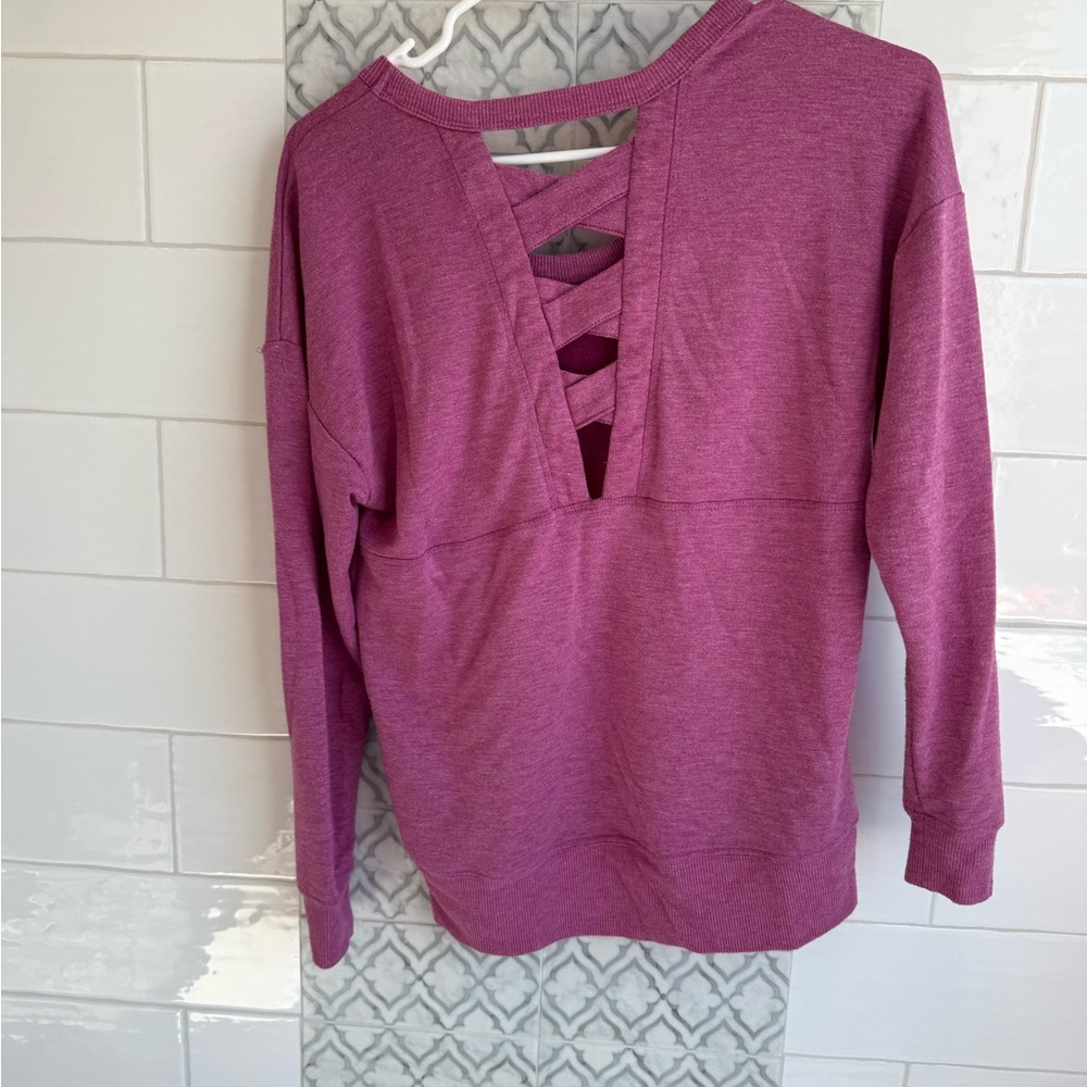 Balance Collection Pink Knit Top - Picture 3 of 4